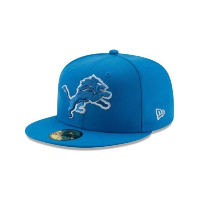 Sapca New Era Detroit Lions NFL Basic 59FIFTY Fitted - Albastri